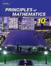 Principles of Mathematics 10: Student Text + Online PDF Files
