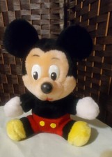 Vintage Mickey Mouse 7" Plush, Walt Disney World, Disneyland