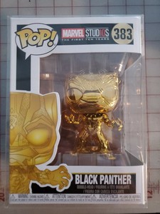 black panther chrome pop