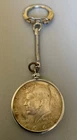 1964 John F. Kennedy JFK USA Half Dollar Key Chain - 90% Silver