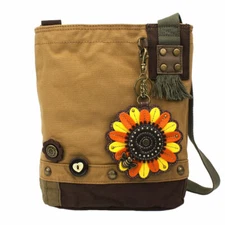 Chala Patch Crossbody Sunflower Handbag Purse NWT