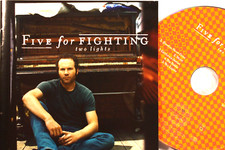 FIVE FOR FIGHTING "TWO LIGHTS" CD Indie/Alt - 10 Tracks VG Cond Ships Free
