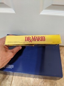 Dr. Mario NES Nintendo Entertainment System In Box No Manual OEM Sleeve