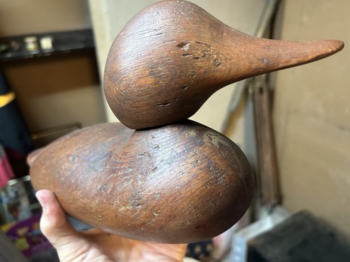 señuelos pato señuelo vintage caza vintage madera N. Carolina? 12 X 6” Sweet Xlent - Imagen 2 de 13