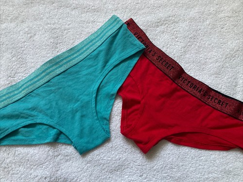 2 Mutandine Victoria's Secret Taglia XS – Modello Cheeky – Colore Viola – Nuove Con Etichette - Foto 2
