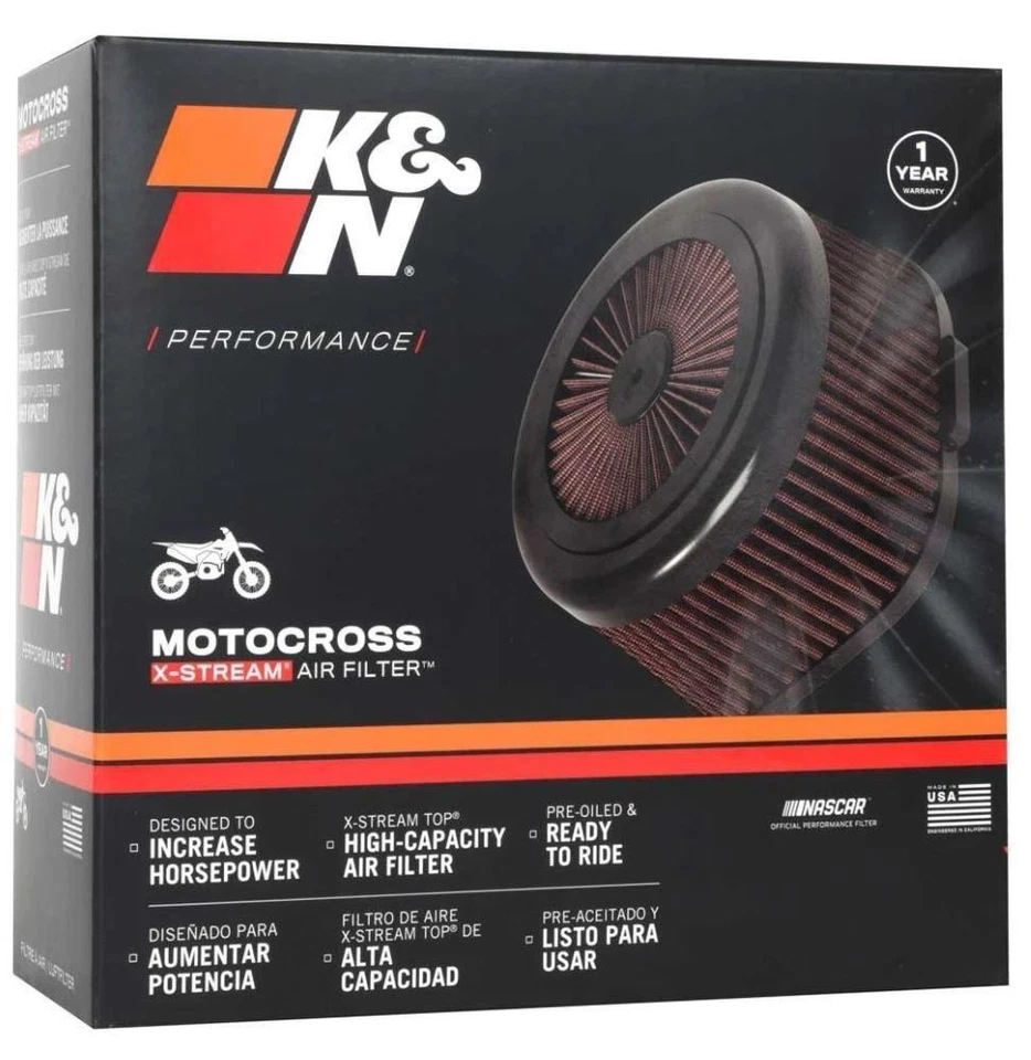 K&N Filtres à Air HA-4503XD pour Honda Crf 250 450 03-09 Hm-Moto Cre - Photo 2/2