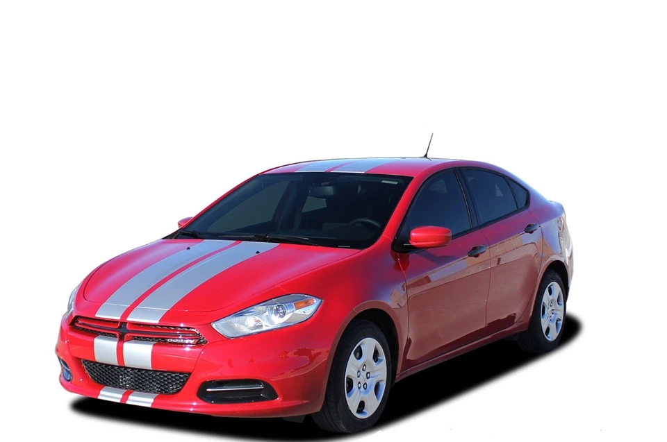 Calcomanía de vinilo gráfico de 10" 36 pies para Dodge Dart + NEÓN rayas de carreras Foto 4 de 4