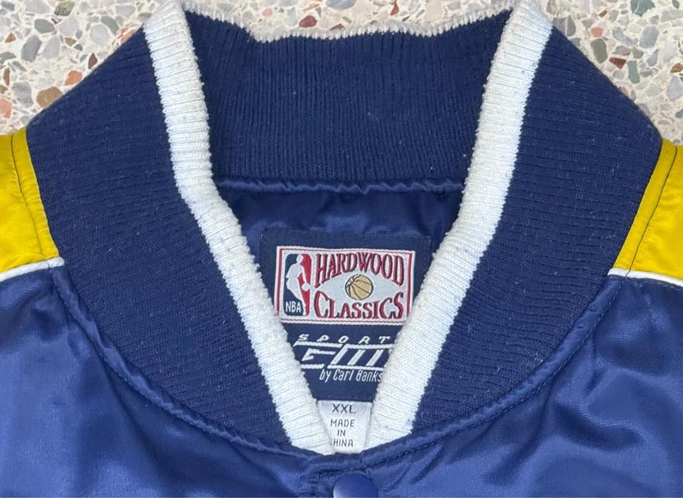 Chaqueta G-III de Carl Banks De Colección NBA Indiana Pacers Bordada Satén Talla XXL Foto 4 de 4