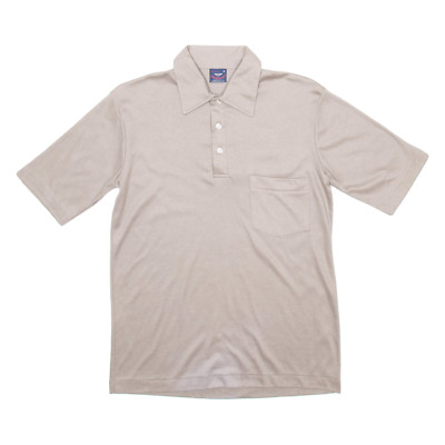 AMERICAN ACE Herren Polohemd Brown Kurzärmlig S