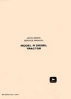 John Deere R Diesel Tractor Service Manual SM-2005