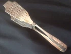 Massive Chippendale By Gorham Sterling Silver Asparagus Or Sandwich Tongs