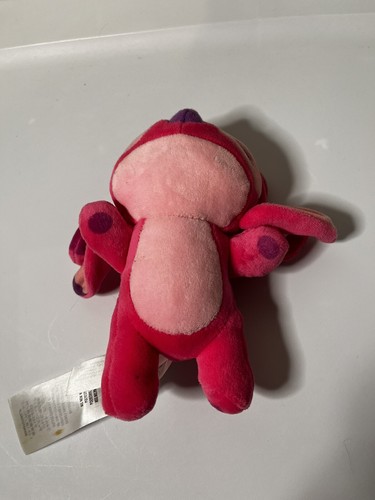 Disney Store Cuddleez Engel Mini Lilo & Stitch rosa schlafend Stofftier Plüsch - Bild 3 von 6