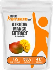BulkSupplements African Mango Extract Powder - 1.2g per Serving