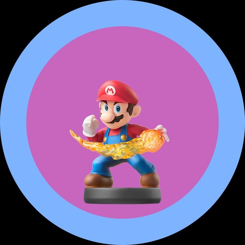 Super Smash Bros Mario Amiibo Coin eBay