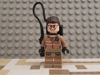buster‘s all stars - the fugitive LEGO Abby Yates Minifigure w/ Proton Pack - 75828 Ghostbusters