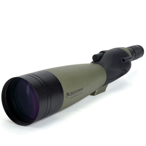 Celestron Ultima 100 Straight 22-66 x 100 Spotting Scope Telescope BaK-4 52257 - Picture 9 of 9
