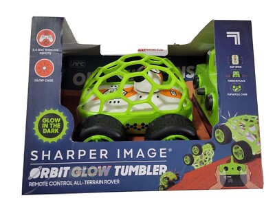 Sharper Image Orbit Glow Tumbler - Remote Control- New