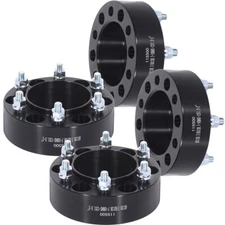 4 pcs Hub Centric Wheel Spacers 2" For Toyota Tacoma Sequoia 4Runner 6 Lug 6x5.5