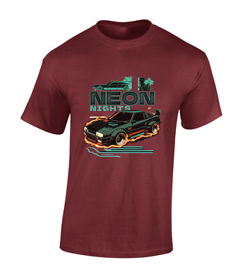 Neon Nights Supercar Racing Car Design Classic Unisex T-Shirt