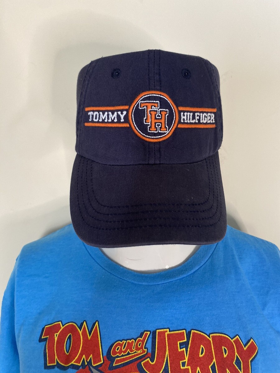 Tommy Hilfiger Hat Adult Navy Blue & Red Embroidered LOGO  display picture 2