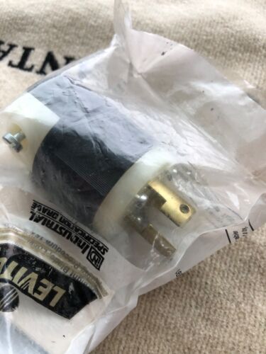 Leviton 4720-C 15A L-5-15P Drehverschlussstecker Neu im Karton - Bild 3 von 3