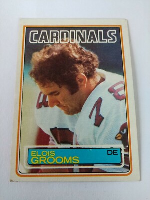 1983 Topps Football Card #157 Elois Grooms Cardinals