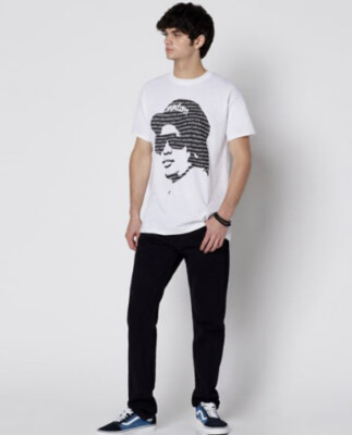 Text Eazy-E T Shirt New Officially Licensed Crewneck White LARGE