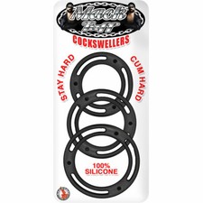 Silicone Cock Penis Ring for Men Erection Enhancer Prolong Sex Toy Aid Tools SET