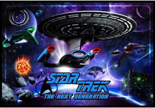 Star Trek The Next Generation Pinball Machine Custom Translite #5 STTNG