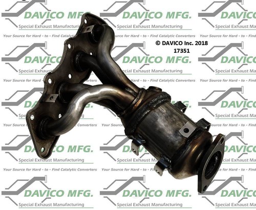 Catalytic Converter-Exact-Fit Davico 17351