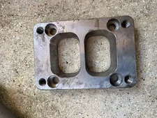 T6 Undivided Header CS to T4 Divided Turbo Inlet Manifold Adapter Flange