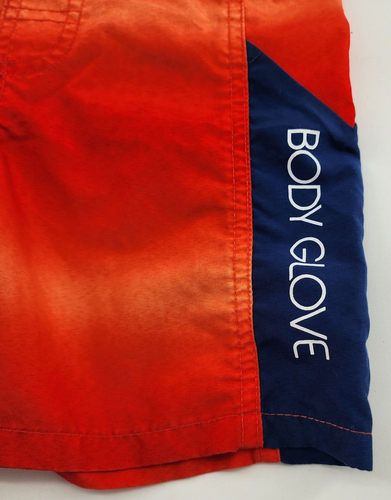 BODY GLOVE Blue and Orange RashGuard T-Shirt and Swim Trunk Set Boy's Size 6 - Picture 12 of 16