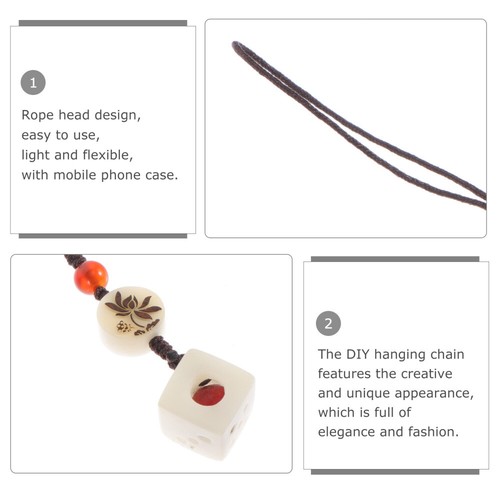 Red Bean Pendant Mobile Phone Chain Lovers Decoration of Decorative - 第 9/12 張圖片