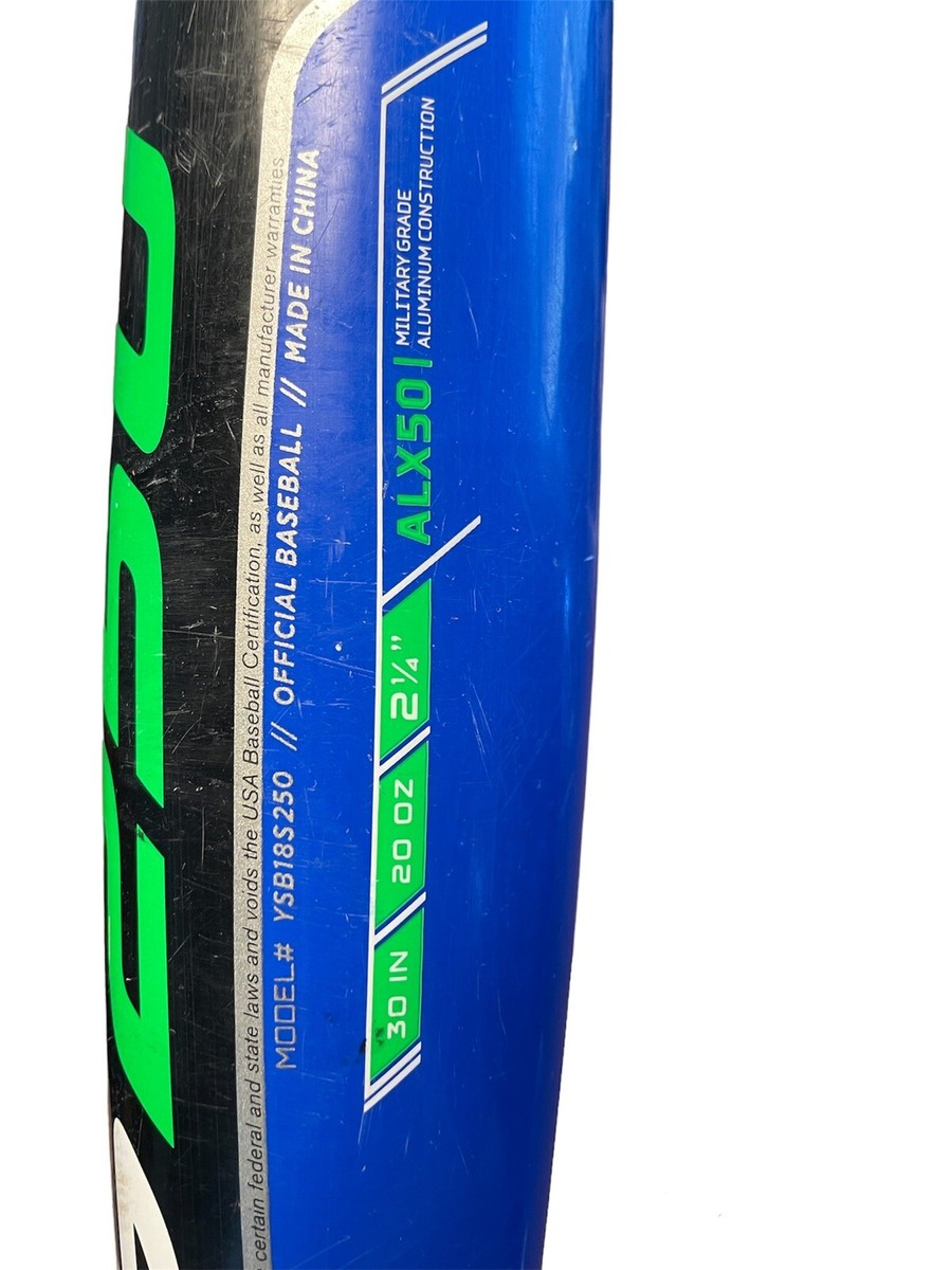 Batte Baseball Easton Speed Brigade S250 - 28 Pouces / 18 Oz - Jeune - Alu
