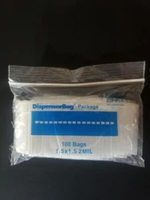 1.5x1.5 to 20x20 Clear Reloc Zippit Reclosable Zip Seal Lock Top Bags 2Mil