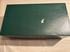 Womens Moccasins LL Bean Size 7M Brown/Green Leather Slip on New in Box — photo 2