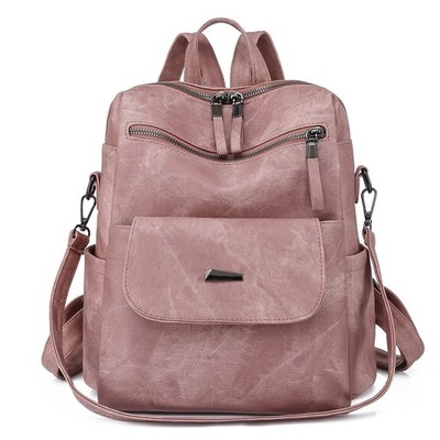 Frauen Rucksack Wasserdicht AntiDiebstahl Leichtgewicht PU Mode Reisen Mehrzw...