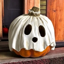 Toil & Trouble Halloween GHOST PUMPKIN TikTok Viral  LED Light Up NWT