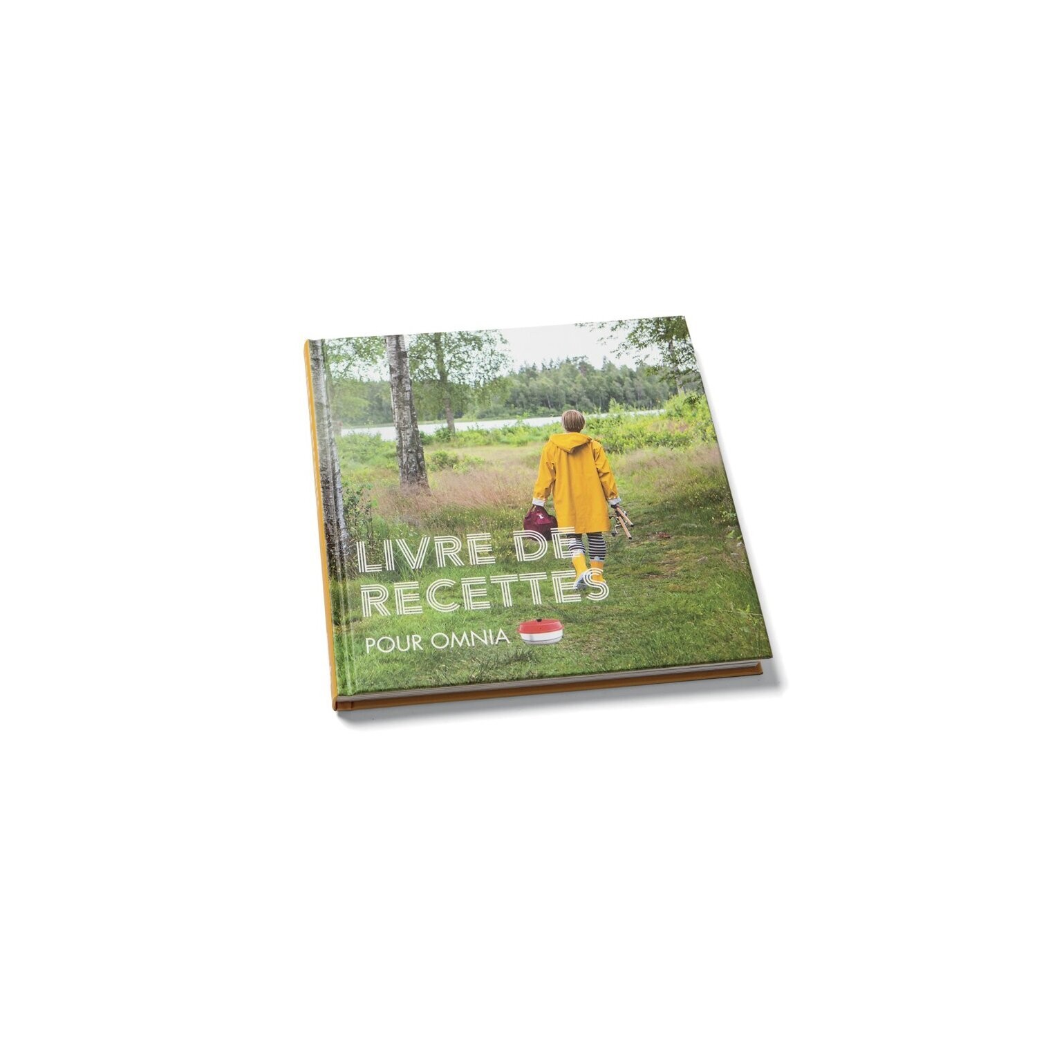 Livre de recette pour four Omnia en version française de 60 pages thématiques