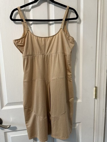 Cacique Damen OPEN-BRUST OBERSCHENKELFORMER 22/24 Beige Tank Shapewear Schlankmacher - Bild 8 von 16