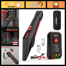 Circuit Breaker Finder Tool Kit, LCD Display, GFCI Tester, NCV Tracer Flashlig