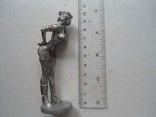 toy soldier metal 100mm post office worker