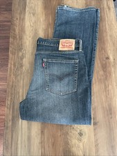 Levis 514 Jeans, Blau W36 L30  Gerades Bein