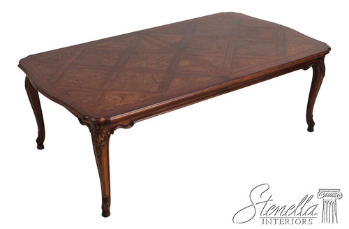 72085: HENREDON Country French Style Dining Room Table