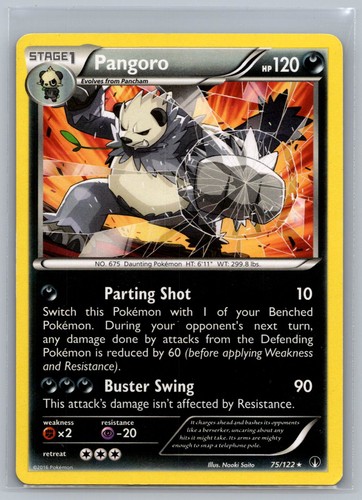 Pokemon TCG XY - BREAKpoint Pangoro 75/122