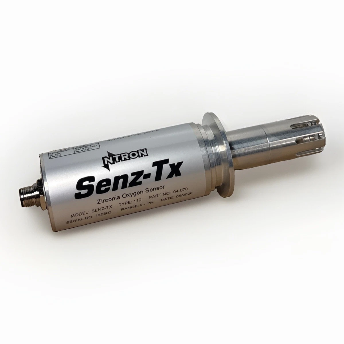 Ntron Senz-Tx SENZ-TX Type 110 Zirconia Oxygen Sensor 04-070 photo 1
