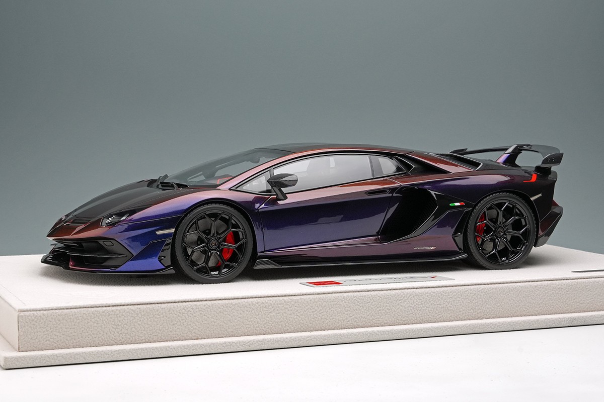 EIDOLON 1/18 Lamborghini Aventador SVJ 2018 (Leirion wheel) Blu