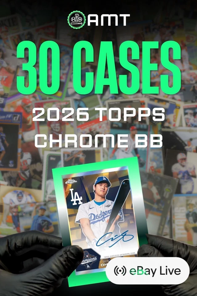 30 CASES! 320 BOXES! 2026 Topps Chrome Baseball BREAK RIPS NOW!