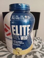 Dymatize Elite 100% 5LB Whey Protein 25g per Serving 67 Servings Gourmet Vanilla