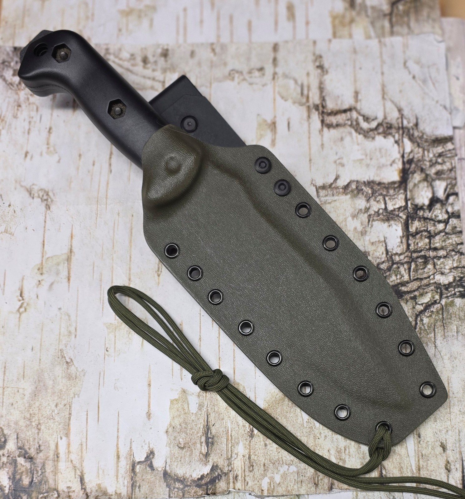 KYDEX SHEATH FOR BECKER BK7 COMBAT UTILITY KNIFE, DROP CLIP,  HANDMADE, BKKYD223